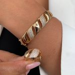 Conjunto Linha premium trabalhado em micro zircônia 