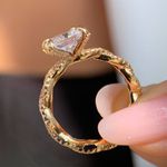 Solitário trabalhado em micro zircônia Linha Premium 