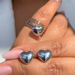 Conjunto de coração liso Linha Premium 