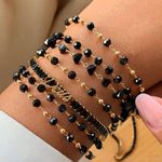 Pulseira com detalhes preto (CADA)