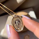 Colar dois em um medalha nossa senhora das graças 
