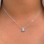 Colar de Prata 925 Nossa senhora 
