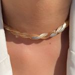 Chocker trançada 