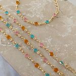 Pulseira infantil trabalhada na zircônia 