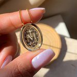 Colar dois em um medalha nossa senhora das graças 