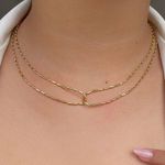 Chocker de Nó pontilhada 