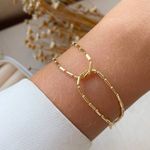 Pulseira de Nó pontilhada 
