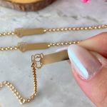 Pulseira de plaquinha infantil 