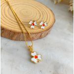 Conjunto infantil flor