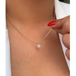 Colar Com Ponto De Luz