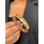 Bracelete com trevo em zircônia