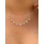 Chocker De Ponto De Luz Delicada