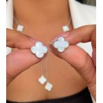 Conjunto trevo gravatinha 