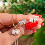 Conjunto De Laço Na Zircônia