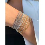 Pulseira corda de violão com bolinhas