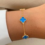 Pulseira de trevo 