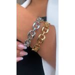 Bracelete correntaria bijuteria fina