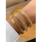 Pulseira de malha grossa (unitaria)