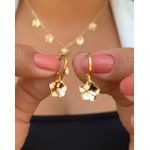 Conjunto gravatinha e flor 