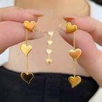 Conjunto de coração liso gravatinha 