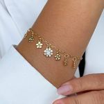 Pulseira de flor (cada)