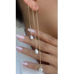 Trio de linha com perola