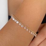 Pulseira com ponto de luz 