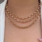 Colar de Elo português 40 cm linha Premium (cada) 