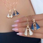 Colar Dupla face Nossa senhora linha Premium 