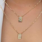 Colar escapulário religioso 