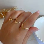 Anel Maria de Fátima 2 em um (cada)