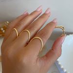 Anel Maria de Fátima 2 em um (cada)