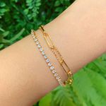 Pulseira dupla na corentaria com Riviera 