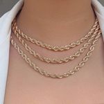 Colar cabo de aço 45 cm linha Premium 