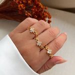 Anel de flor e galhos (CADA)