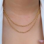 Colar de elos português 45cm (cada) 