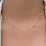 Colar de estrela lisa 