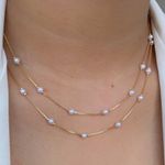 Colar de perolas (cada) 