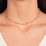Choker Coração Vazado