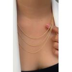 Colar Cabo De Aço 50CM 