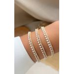 Pulseira De Pérola com Detalhes na Zircônia