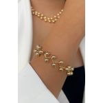 Pulseira de Esferas Design Orgânico 