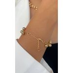 Pulseira de Esferas Design Orgânico 