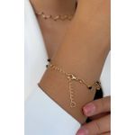 Pulseira Delicada com Design Orgânico