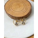 Brinco de coração Nossa Senhora 