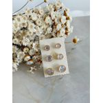 Trio Ponto de Luz Redondo