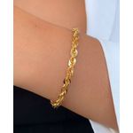 Pulseira de Corrente Trabalhada 