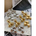Brinco orgânico de gota liso