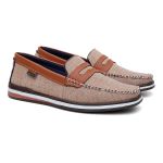 (LANÇAMENTO) Mocassim Oxford Masculino Palha