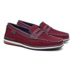 (LANÇAMENTO) Mocassim Oxford Masculino Bordô